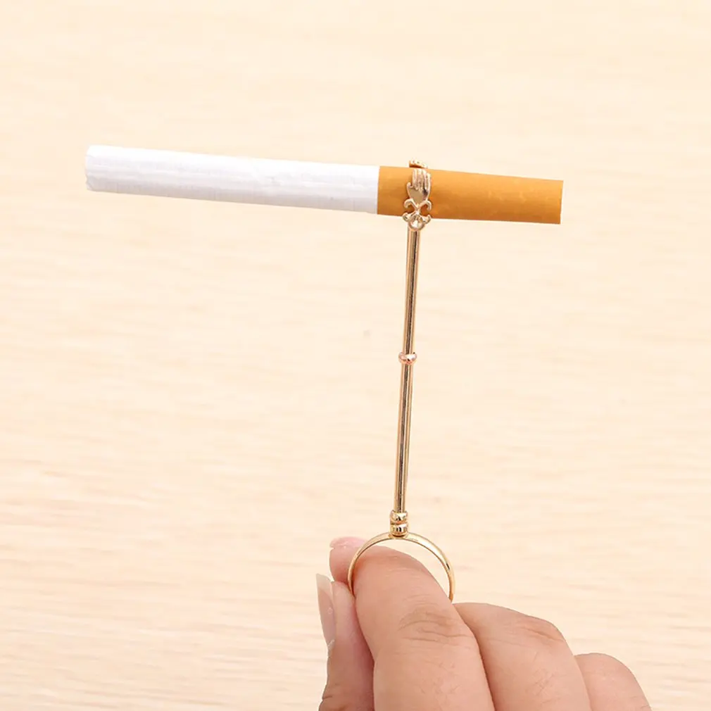 Кольцо из сплава прочный зажим для сигарет аксессуары курения портативный