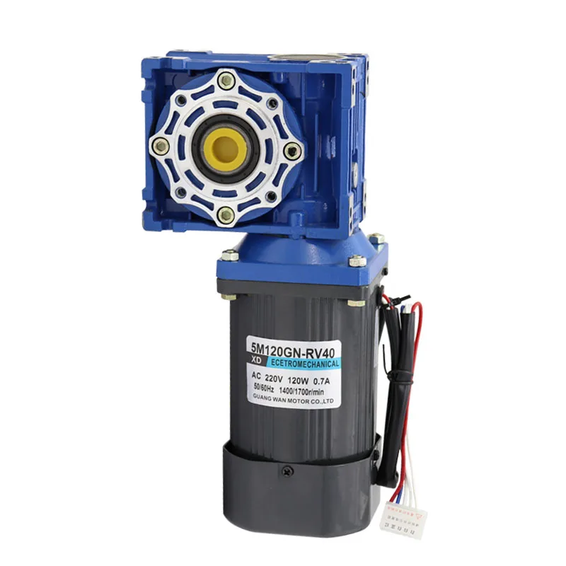 120W об/мин DC мотор-редуктор 220v AC регулировки скорости с большим вращающим моментом положительный и отрицательный небольшой мотор
