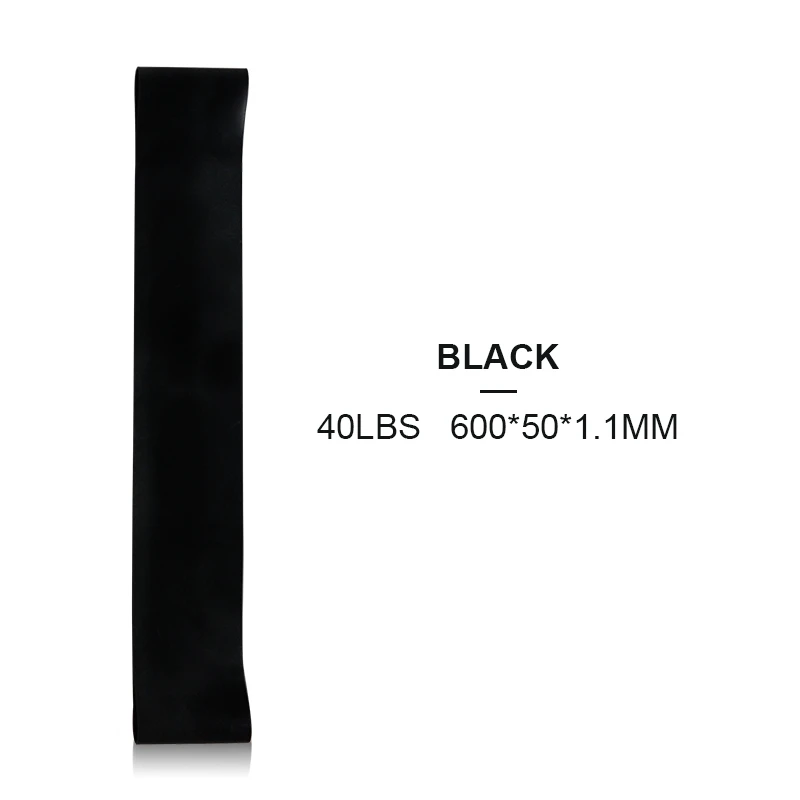 5 Level Fitness Resistance Bands 10-50LBS High Strength Training Rubber Loops Elastic Bands Customized for Men Workout Equipment - Цвет: 600x50x1.1mm
