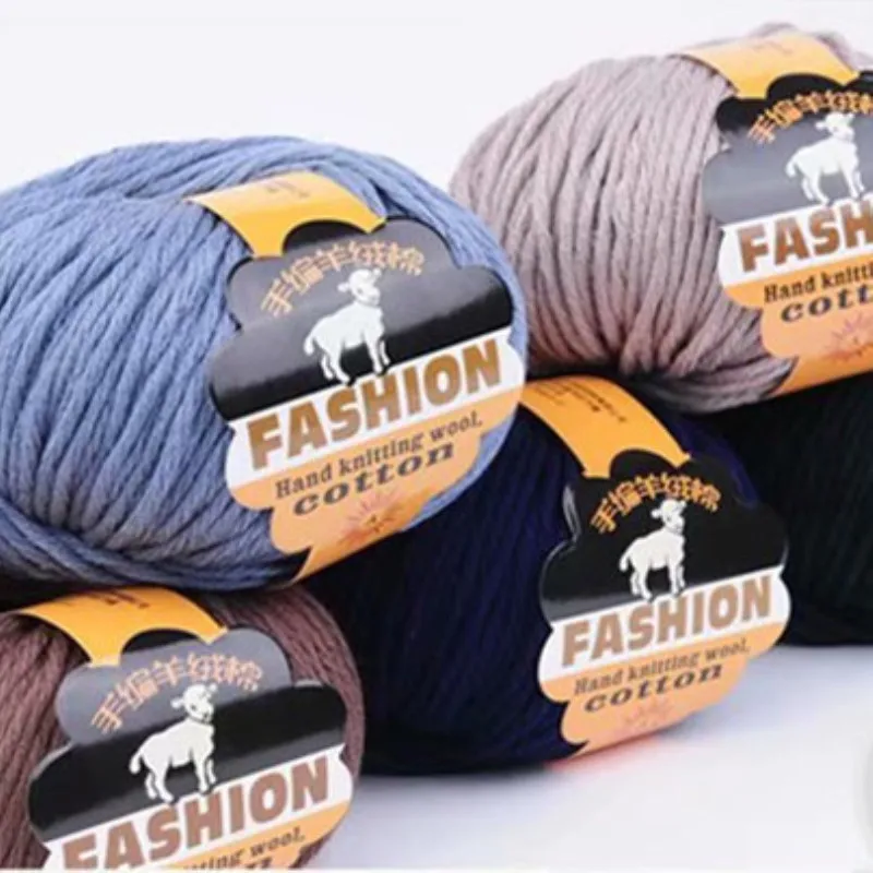 100 г/шар хлопчатобумажная пряжа осень/зима мягкая Органическая хлопковая