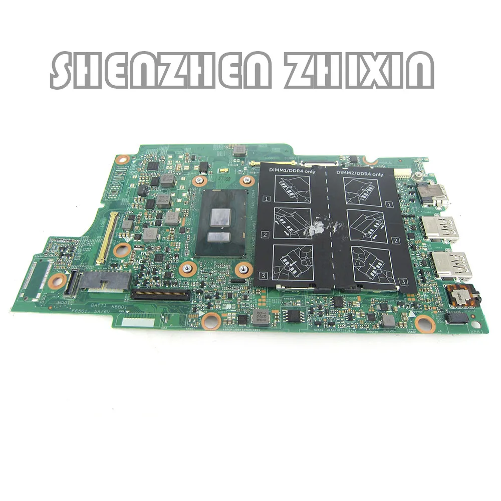 

Yourui для DELL Inspiron 5568 5368 7579 7368 3379 P69G Материнская плата ноутбука Core 4405U SR2EX материнская плата 15296-1 0C1HX7 CN-0C1HX7