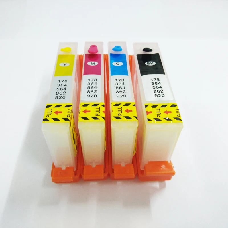Многоразовый картридж для принтера HP 920 xl Officejet 6000 6500 6500A 7000 7500 7500A|ink cartridge|refillable ink