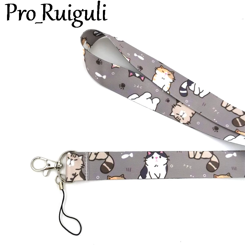 Брелок для ключей на шею с мультяшным котом аксессуары косплея подарка | Дом и сад