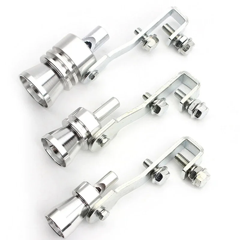 

18mm Motorbike Car Exhaust Turbo Whistle Universal Car Turbo Sound Simulator Muffler For Motorcycle Car Accessories