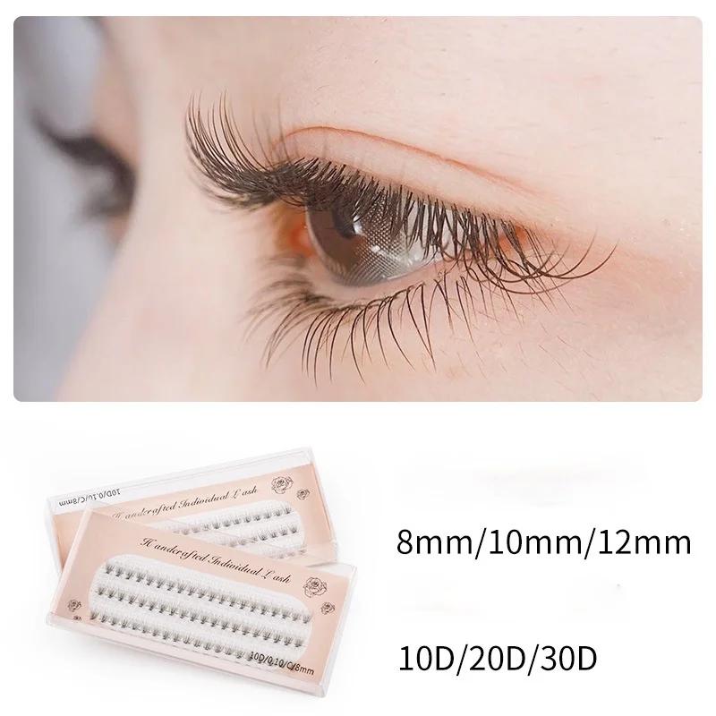 

Professional Makeup Single Cluster Eyelashes Grafting False Eyelashes Grafting False Eyelashes To Extend A Single Eyelash Bundle