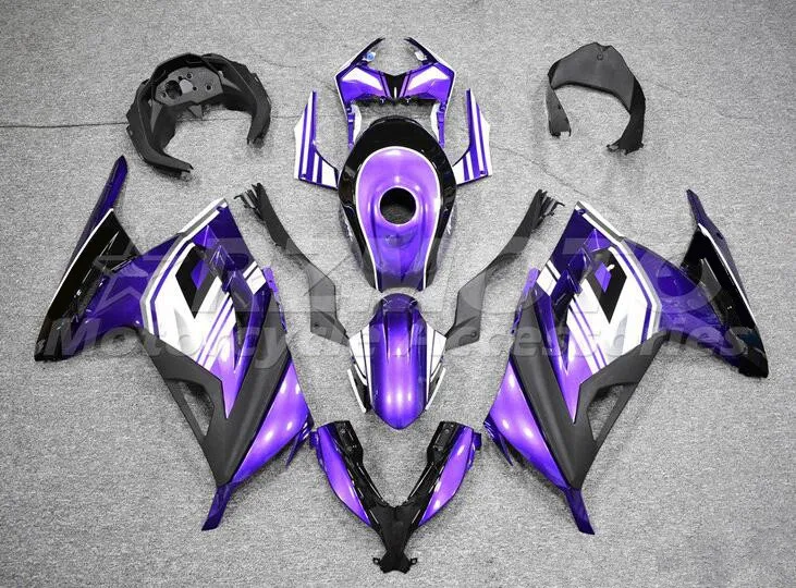 

New ABS Motorcycle whole Fairings Kit Fit for kawasaki Ninja300 EX300 13 14 15 16 17 18 19 Bodywork set + Tank cover Purple