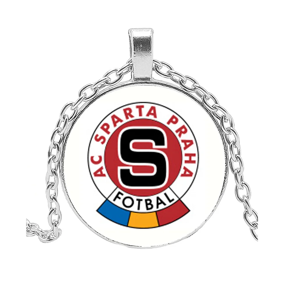 Чешская Республика AC Sparta Praha Fotbal футбольная команда кулон ожерелье для пар дружба
