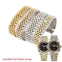 for rolex strap log type oyster perpetual week calendar type stainless steel for rolex watch bracelet men and women watch bands