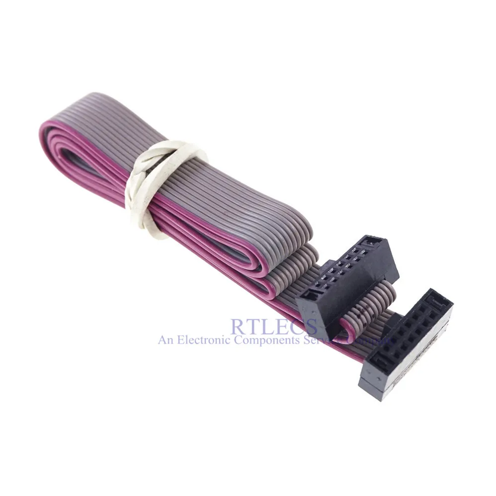 Удлинительный плоский ленточный кабель IDC для разъема ISP JTAG 5 шт. 12 контактов 1 27 мм