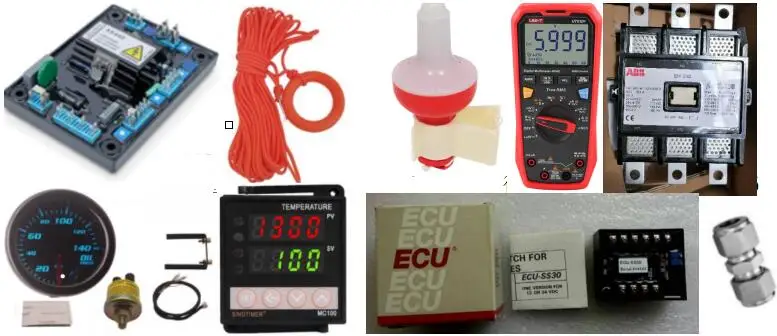 

Fast shipping 1pc Measuring Instrument 3pcs Contactor 6pcs Pressure Gauge 22pcs Controller 25pcs Connector
