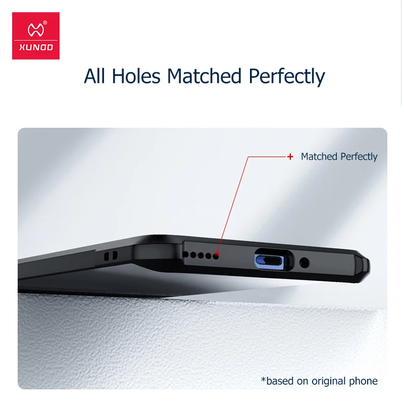 Чехол XUNDD для Huawei P40 Lite 5G прозрачный чехол Защитная мягкая задняя подушка