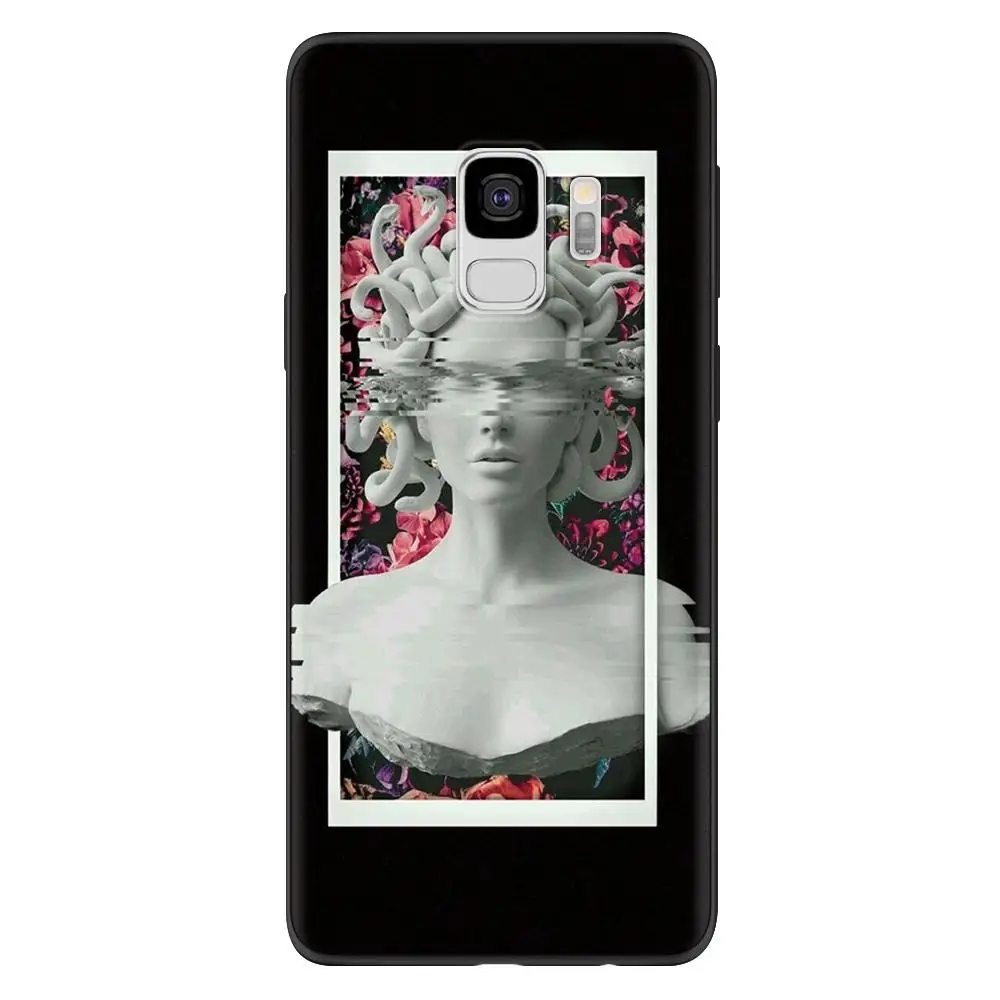 huadisg Скульптура Забавный чехол для samsung Galaxy A50 A70 S10 S8 S9 плюс S7 S6 край A6 A8 плюс A30 A40 A9 A7 A3 A5 чехол из ТПУ - Цвет: huadisg