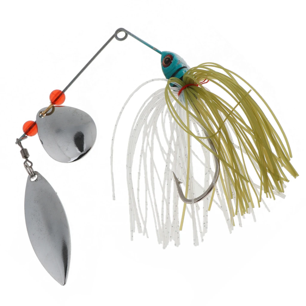 Жесткие металлические рыболовные приманки 15 г искусственный свинцовый Спиннер в