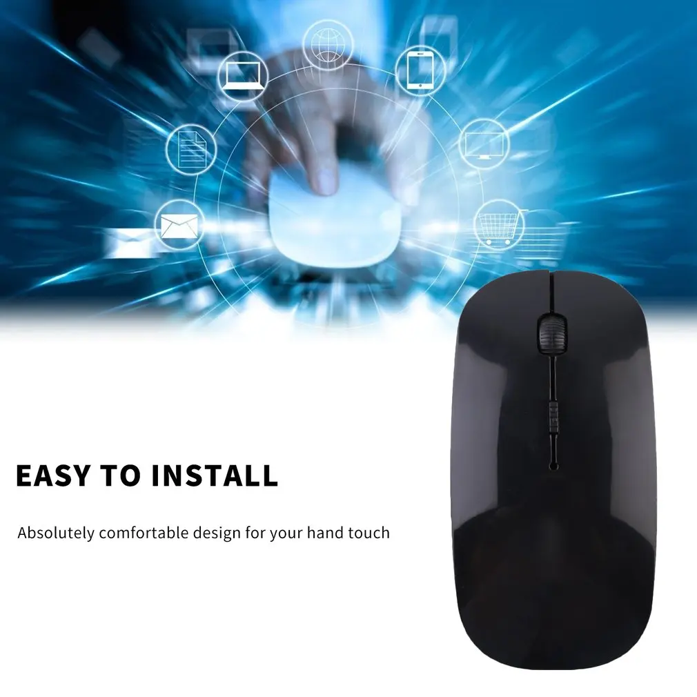 

Professional 2.4GHz Optical Wireless Mouse Wireless Compatible USB Button Gaming Mouse Gaming Mice Computer Mouse