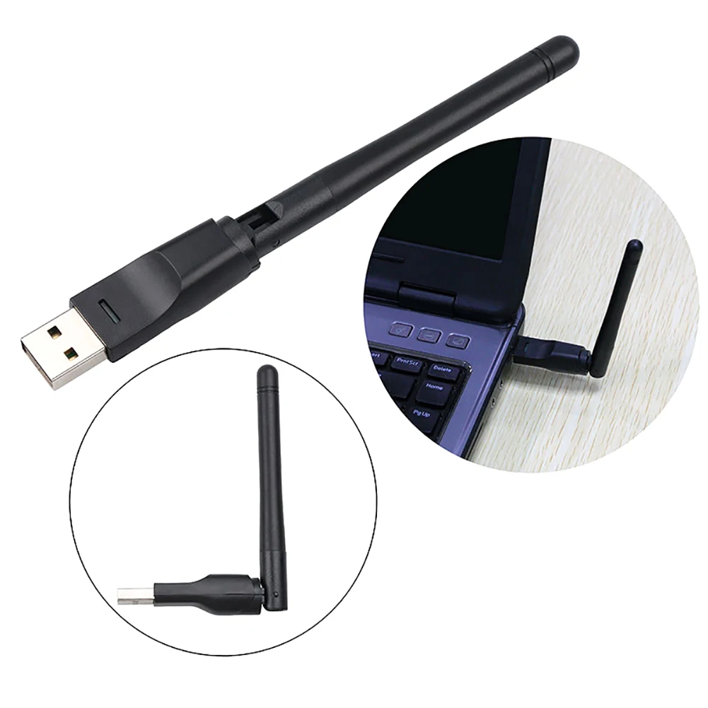 MT7601 150 Мбит/с беспроводной Wi-Fi маршрутизатор USB сети карта адаптер с 2 дБ антенна |