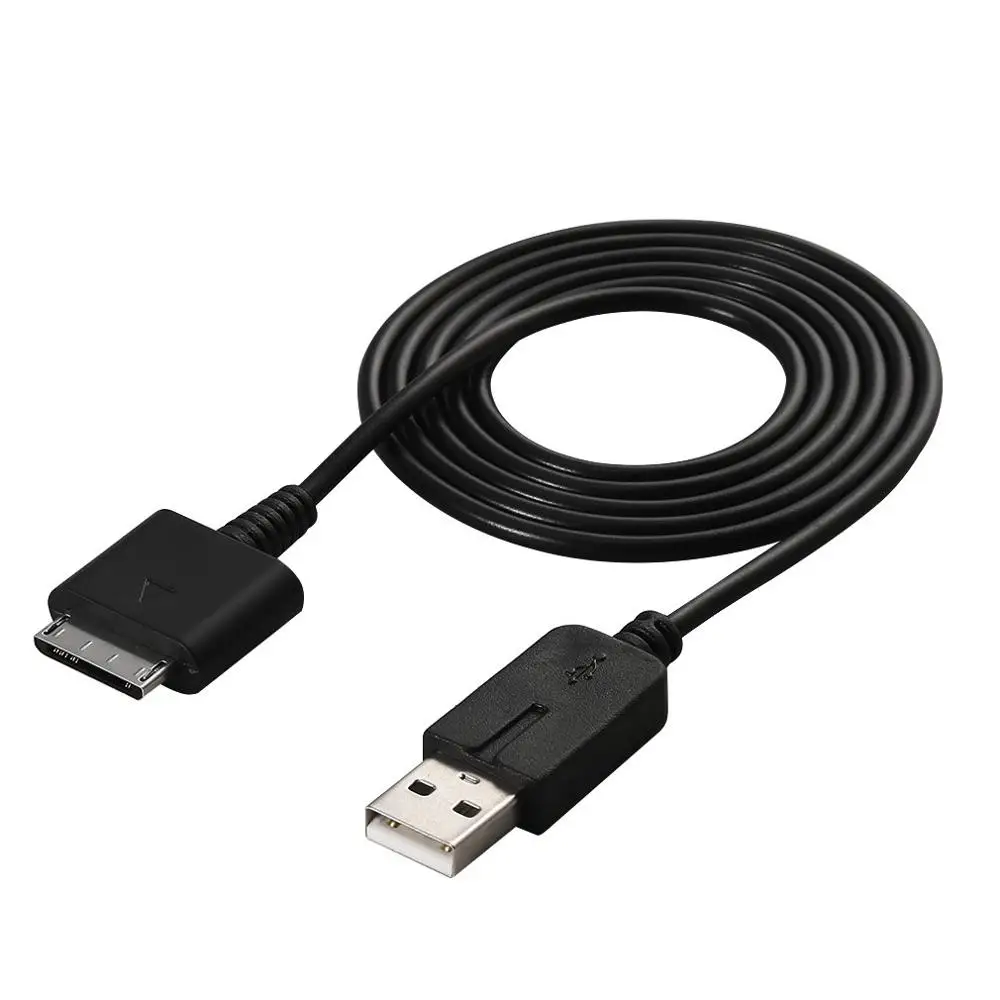1M 3ft 2 IN 1 USB Data Charge Cable For PSP GO Charger Transfer Charging Cord Line for PSPGO Black | Электроника