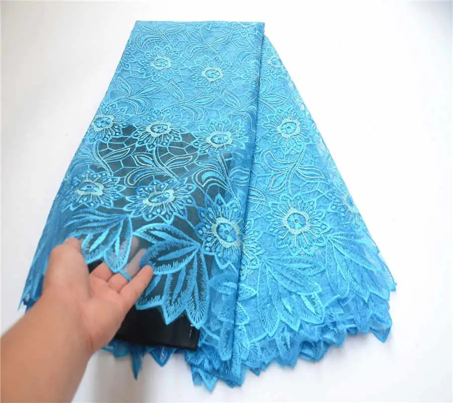Новое поступление африканская кружевная ткань вышитые сетчатые кружева дешевая
