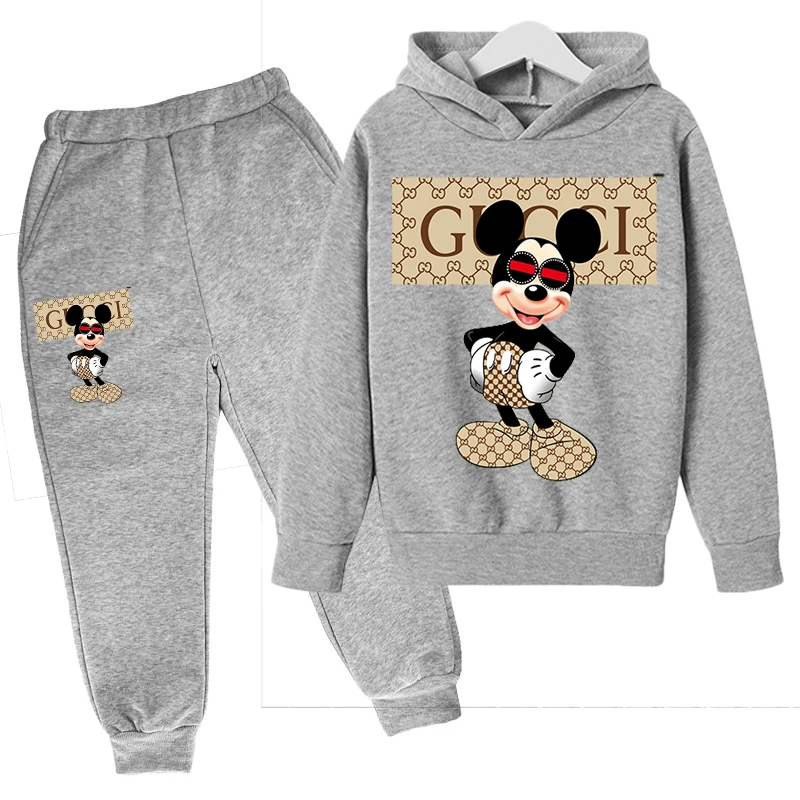 

Boy Cute Hoodie Long Sleeve Sportswear Fashion Top + Pants 2 Piece Set Children's Clothes Boys Hoodie Long Sleeve Home Clothes