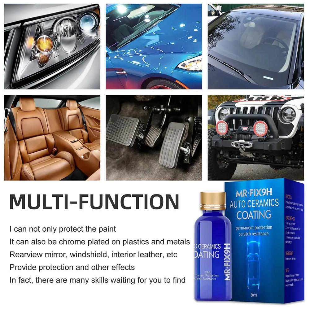 

Cleane Headlight Polish Protect Repair Liquid Universal，Environmentally Friendly 1pc