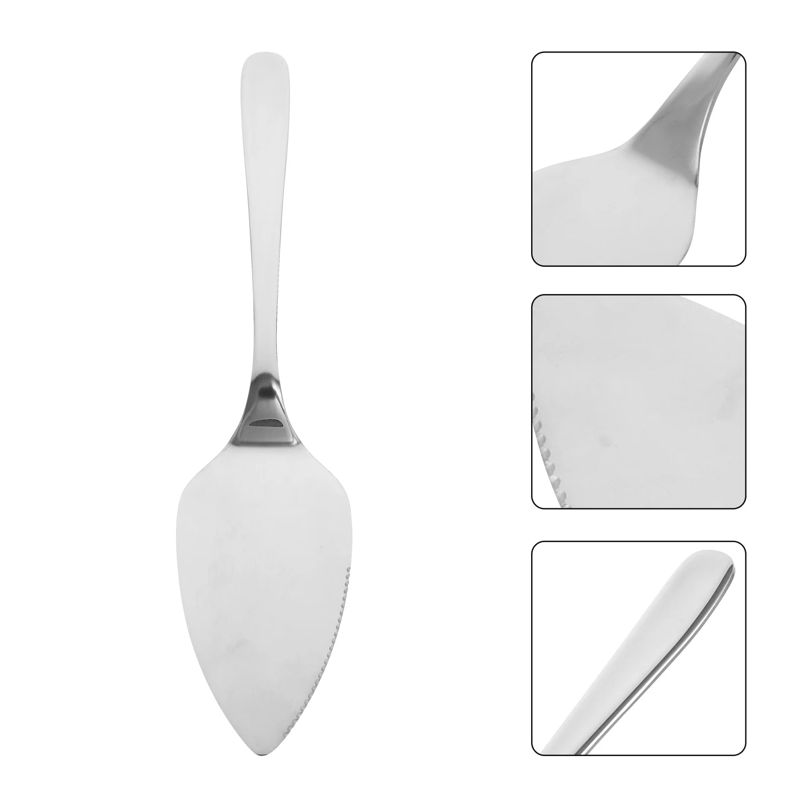 

1 Pc Safe And Environmentally Friendly Stainless Steel Food Shovel Steak Shovel