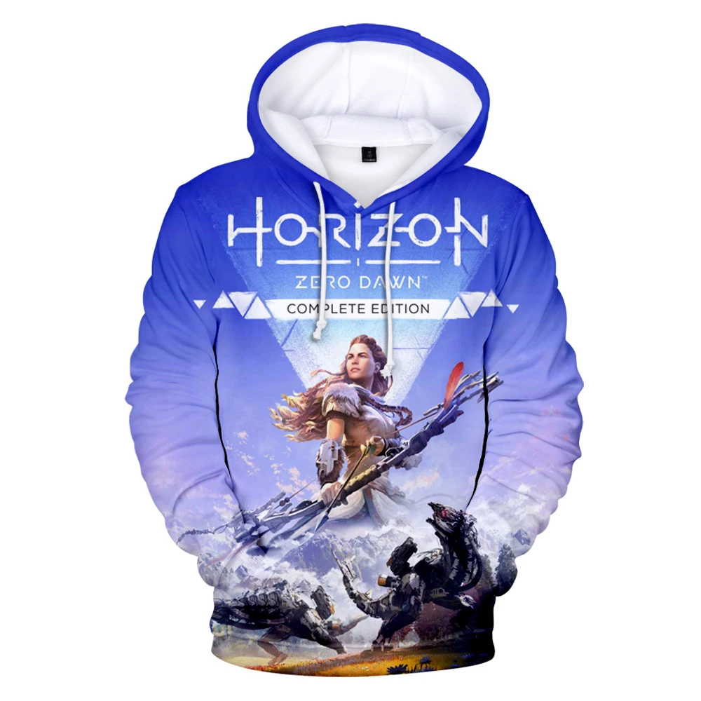 

3D print Horizon Zero Dawn Hoodie Men women Sweatshirts Long Sleeve Game Hoodies Cosplay Games Harajuku kids Clothes d