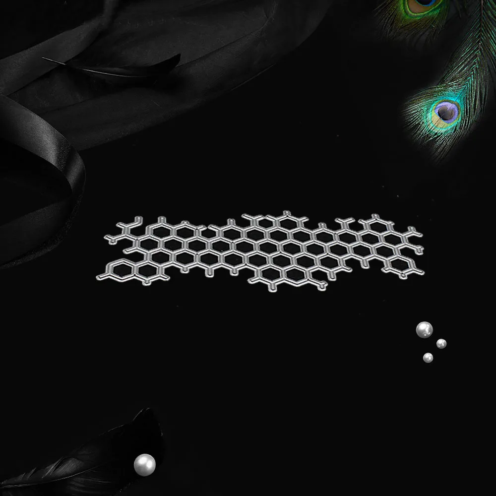 Металлические Вырубные штампы в виде сот фотоальбом карточка бумага для