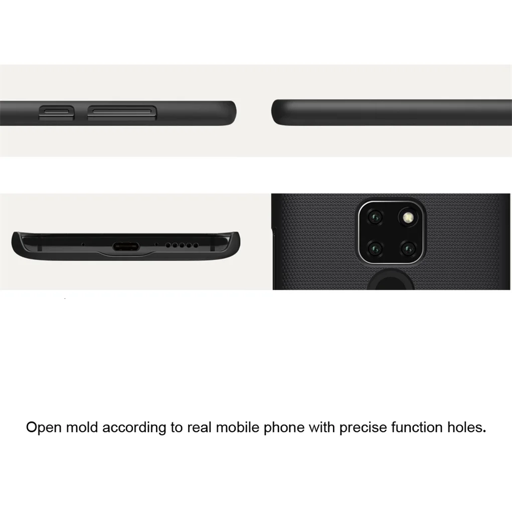 Huawei Коврики 20 х чехол huawei Коврики 20 Pro чехол матовый чехол NILLKIN для huawei Коврики 20 жесткий Пластик задняя крышка с подарко