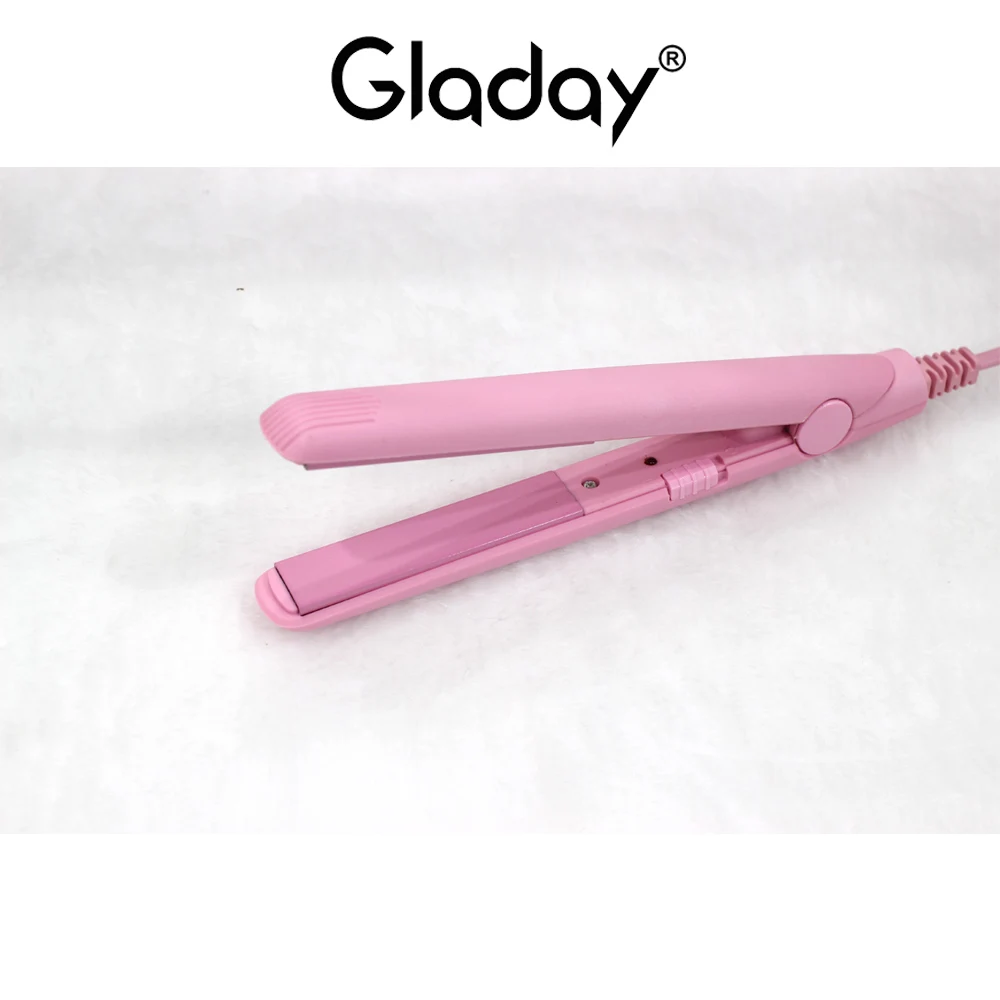 Мини выпрямитель для волос портативный мини Быстрое нагревание инструменты