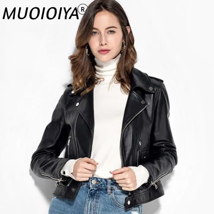 

100% из натурального меха, пальто с натуральным мехом Куртка из натуральной кожи Женские ботинки в байкерском стиле; Мягкая женская обувь; Мод...