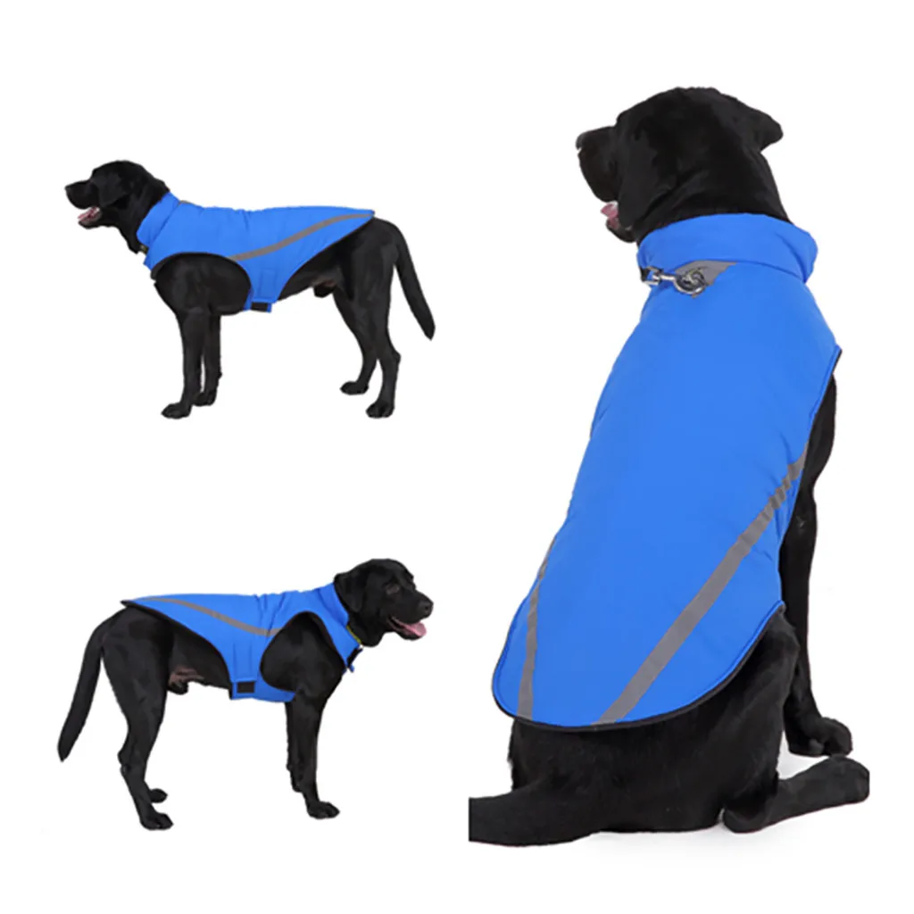 Ocardian Pet Raincoat Reflective Waterproof Jacket Winter Warm Coat Small Medium Large Dogs Rainproof pets clothes drop ship | Дом и сад
