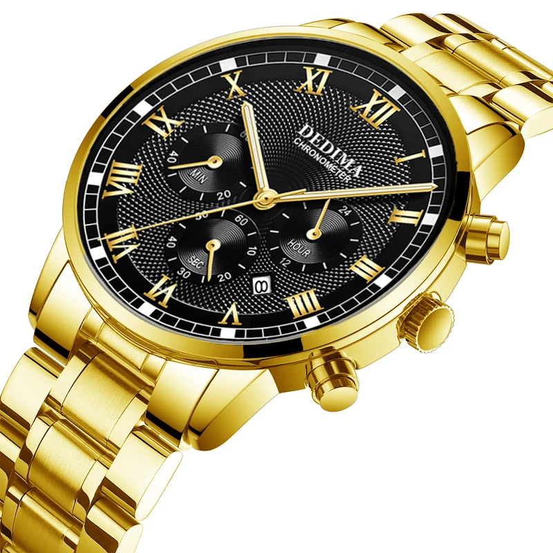  Дисплей: аналоговые кварцевые часы Стиль: модный Повседневный роскошный простой