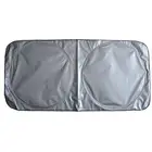 Солнцезащитный козырек для лобового стекла автомобиля, 150 Х70 см, с серебряным покрытием