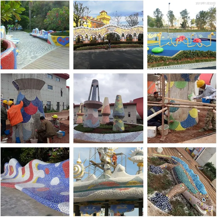 30x30 см сделай сам мозаика ремесло искусство изготовление женской керамики