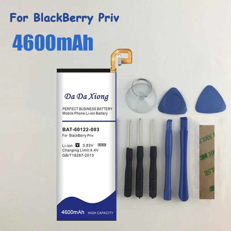 Высокое качество 4600 мАч BAT-60122-003 подходит для Blackberry Priv STV100-1/2/3 и HUSV1 запасная