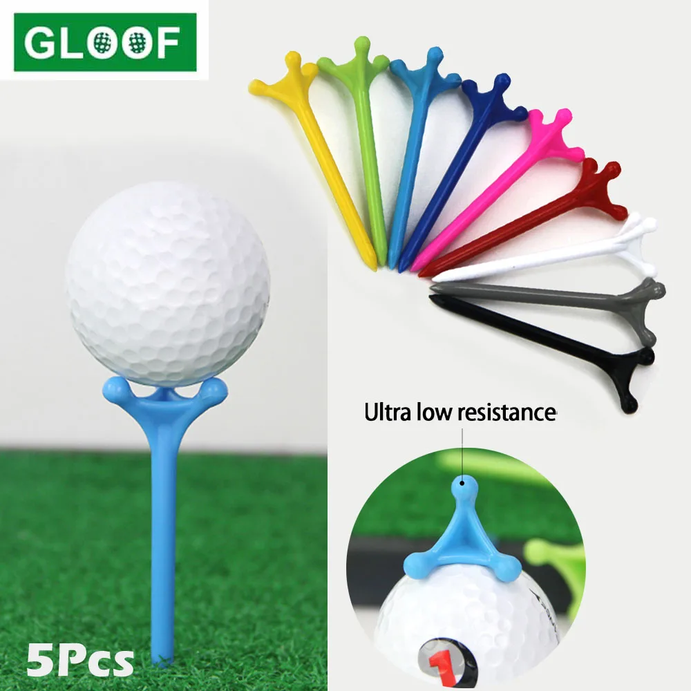 5 шт./компл. ABS пластиковые тройники для гольфа запасные вождения аксессуары