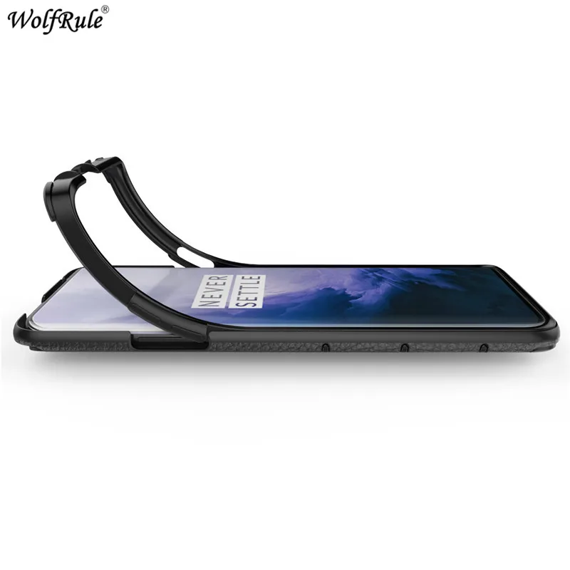 Кольцевой кронштейн чехол для телефона на Oneplus 7 Pro Чехол защитный жесткий Бампер