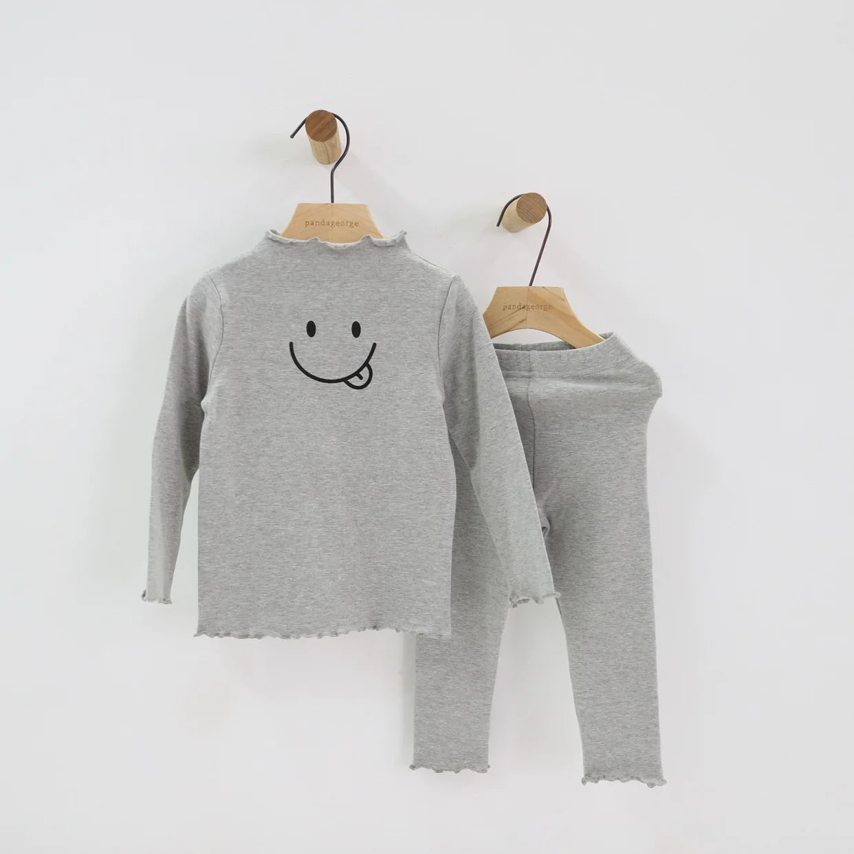 Комплект одежды для мальчиков и девочек детская одежда длинные штаны с длинными