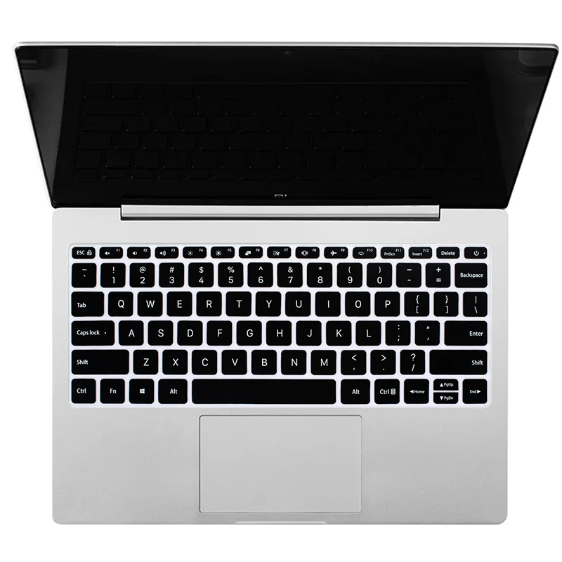 Пыленепроницаемый моющийся ультра тонкий Английский ноутбук силиконовый чехол