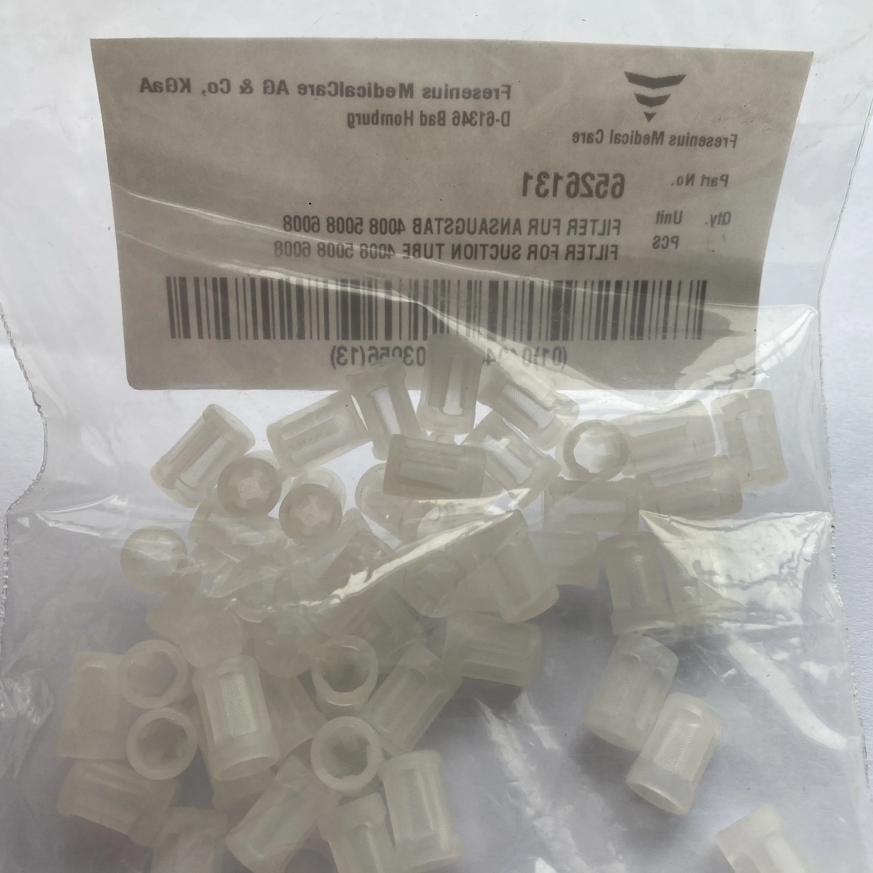 

Оригинальный фильтр Fresenius 4008 для гемодиализа, всасывающая трубка, экран 6526131, маленький фильтр, абсолютно новый