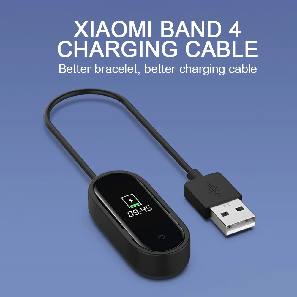 

Smart Band Charger For Mi Band 4, Sport Pedometer Smart Bracelet USB Cable Cord Fast Charging For Smart Band