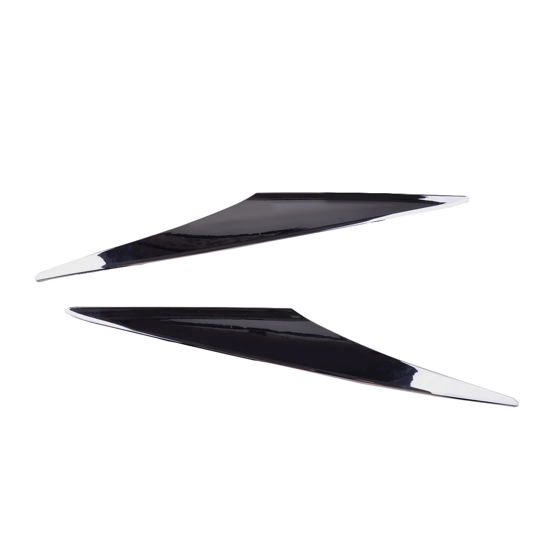 

2 шт. ABS автомобилей передние противотуманные светильник бровь фары крышка отделка, пригодный для Chevrolet Equinox 2018 2019 2020