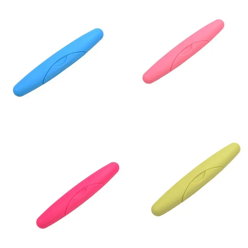 Водонепроницаемый чехол для хранения зубных щеток ярких цветов с откидной