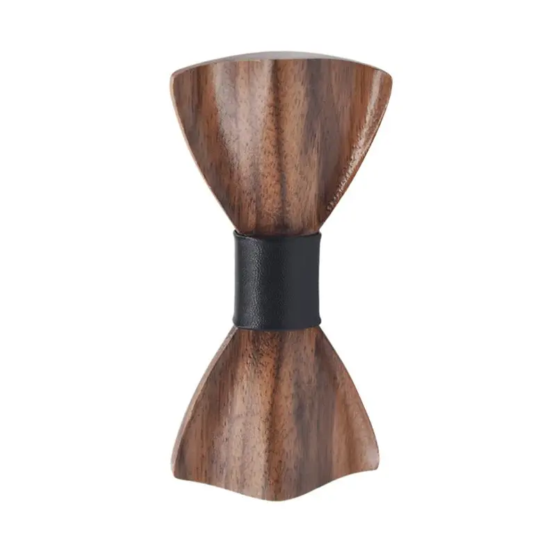 

Hight Quality 3D Solid Wooden Bowtie Men Fashion Wedding Party Wooden Bow Tie D08E