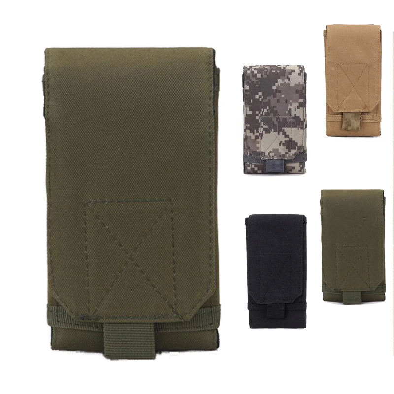 Уличная тактическая сумка для телефона водонепроницаемая военная Molle поясная