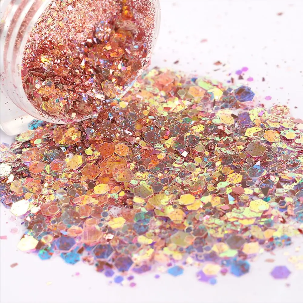 12 цветов Блеск для тела акриловый порошок Пыль для ногтей Блестки для маникюра украшения тату принадлежности украшения