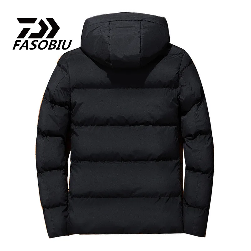 

Daiwa Fishing Jacket Men Clothes for Winter Shirt Warm Multi-pocket Zipper Fishing Clothing Men's Winter Jacket Fishing Shirt