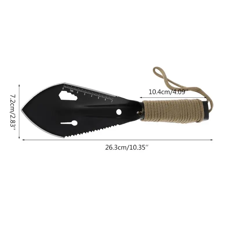 

Metal Detector Garden Serrated Edge Digging Digger Shovel Sheath Stainless Steel