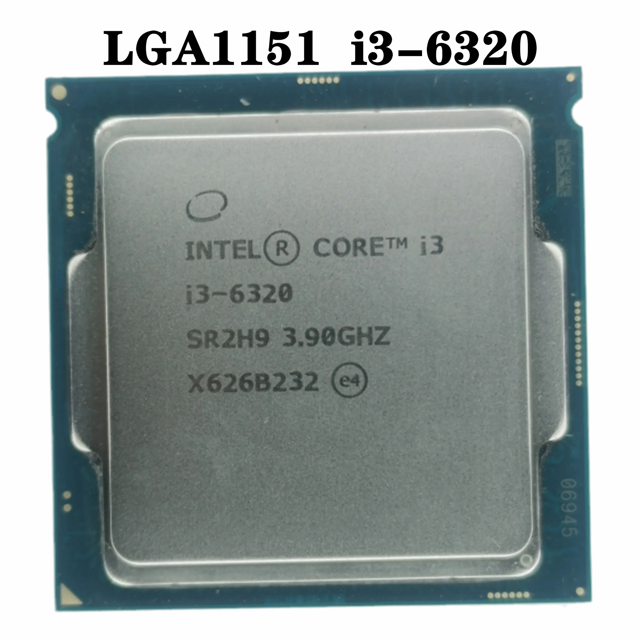 Процессор Intel Core i3 6320 3 9 ГГц/4 МБ кэш/двухъядерный/разъем LGA 1151 Настольный I3