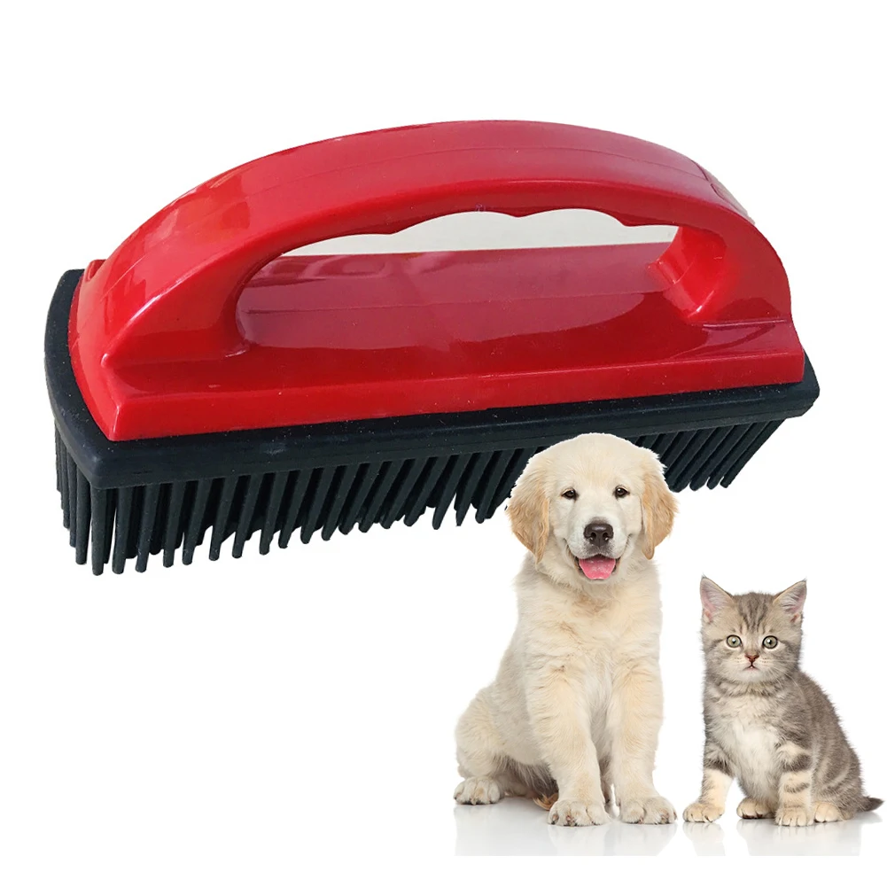 

Silicone Cats Massage Comb Pet Brush Remover Shower Trimming Hair Shedding Soft Portable Bathing Cleaning Tool Spa Dog Grooming