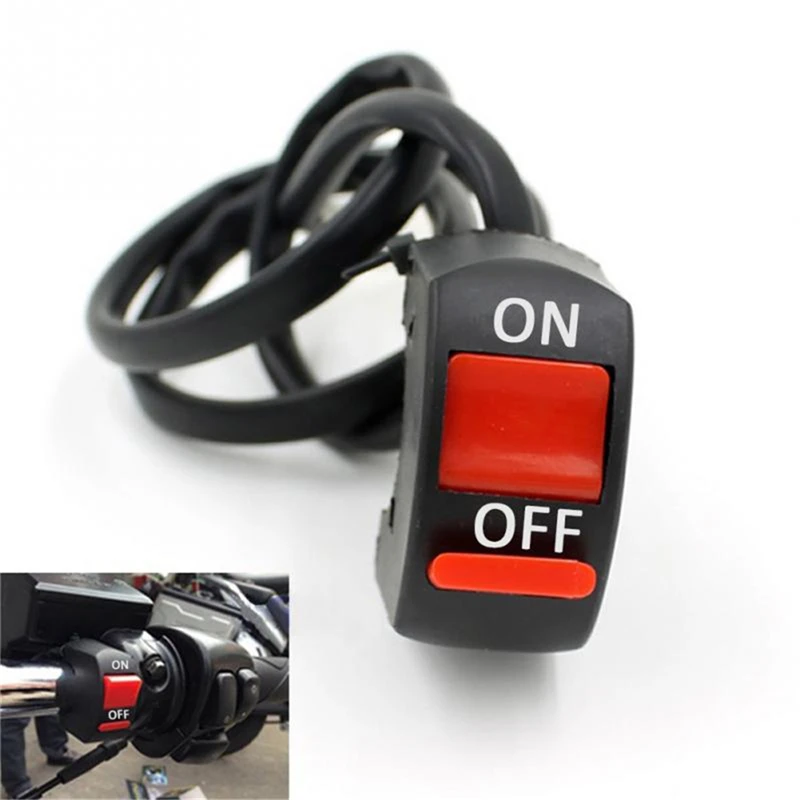 

Universal Handlebar Motorcycle Accident Hazard Light Switch ON/OFF Button